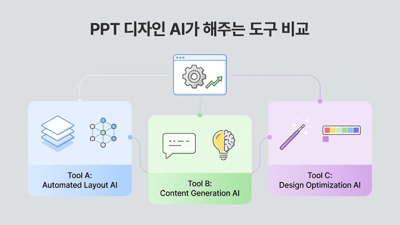 PPT 디자인 AI가 해주는 도구 비교 PPT 디자인 AI가 해주는 도구 비교