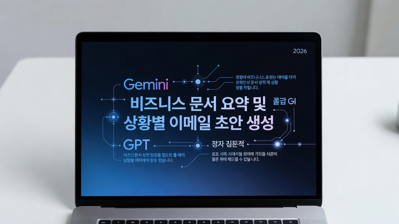 2 비즈니스 문서 요약 및 상황별 이메일 초안 생성