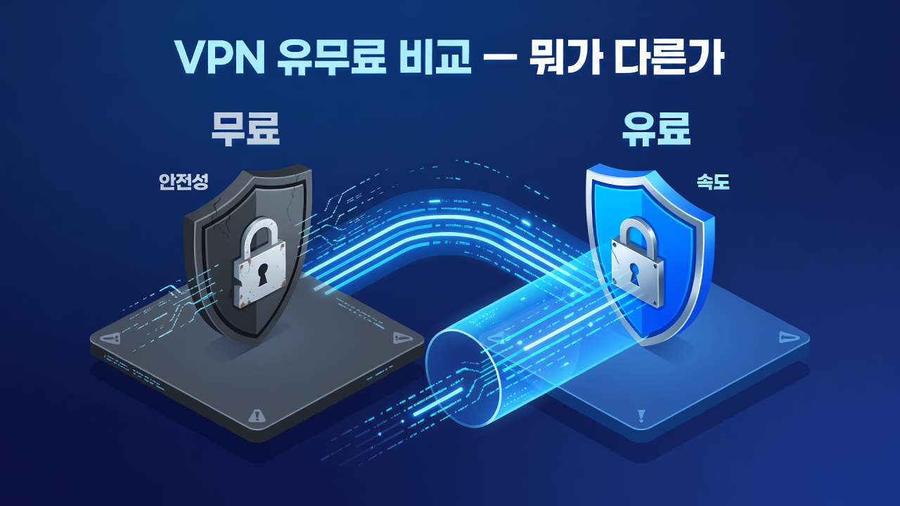 VPN 유무료 비교 — 뭐가 다른가 VPN 유무료 비교 — 뭐가 다른가