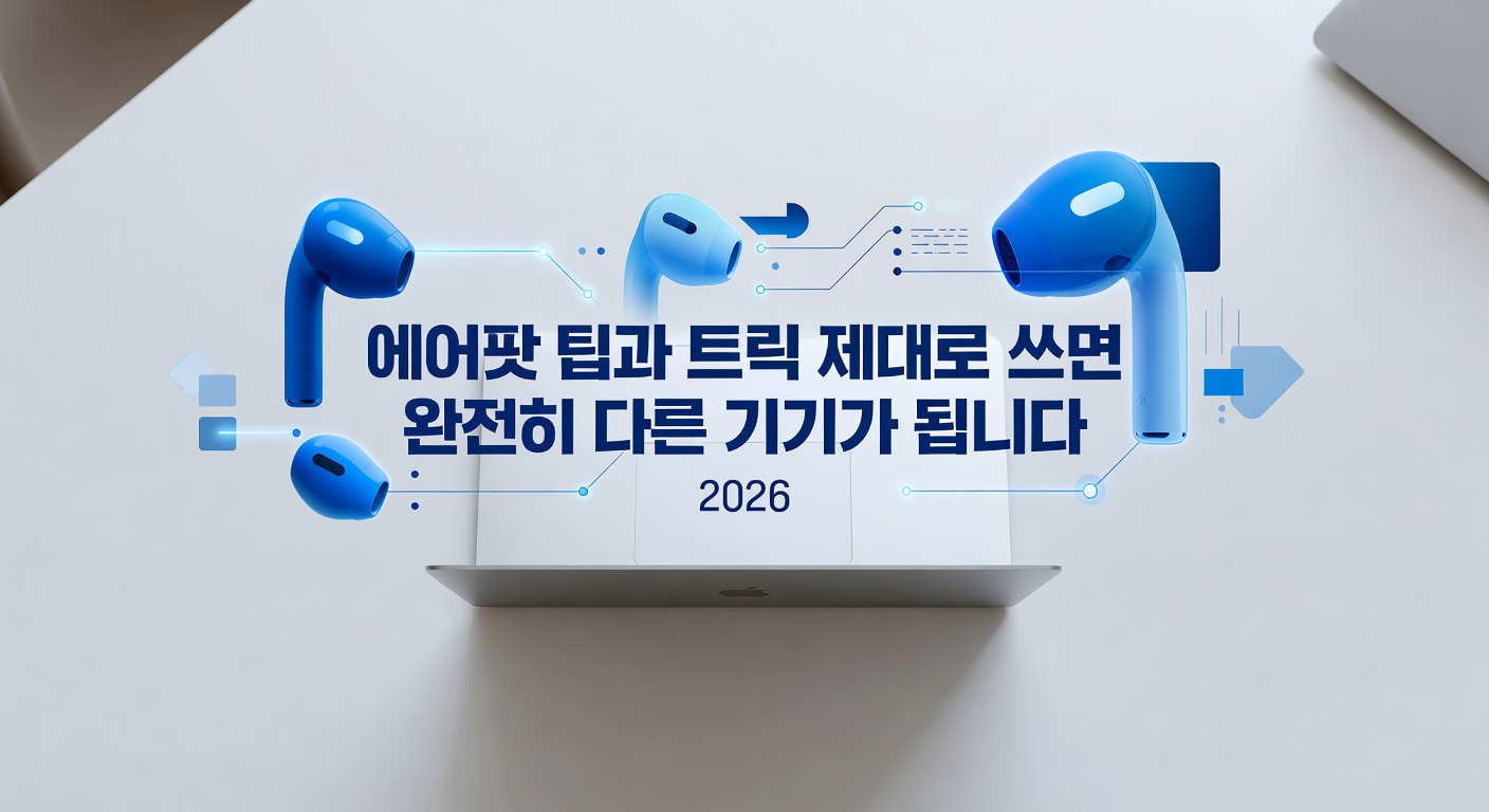 에어팟에 숨겨진 기능을 제대로 쓰는 방법 에어팟에 숨겨진 기능을 제대로 쓰는 방법