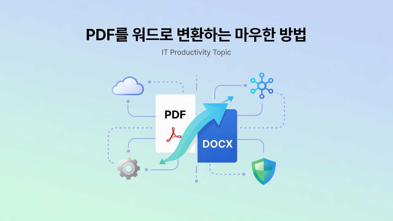 1 마이크로소프트 워드로 PDF 바로 열기