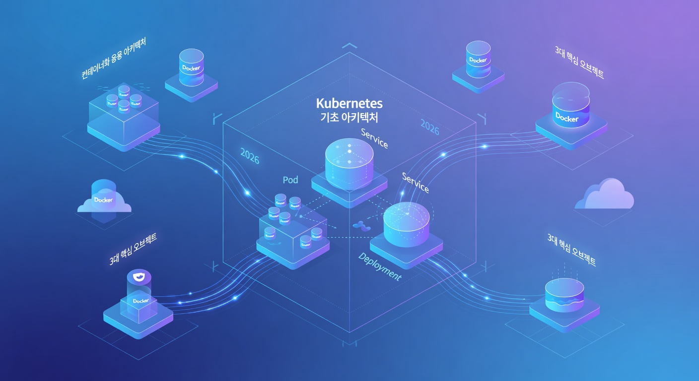 2 Kubernetes 기초 아키텍처와 3대 핵심 오브젝트
