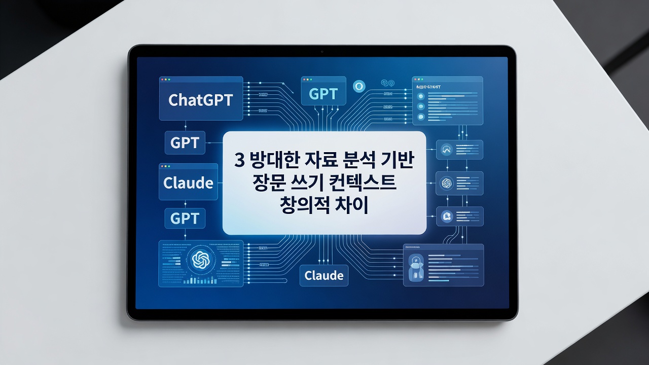 3 방대한 자료 분석 기반 장문 쓰기 컨텍스트 창의 차이