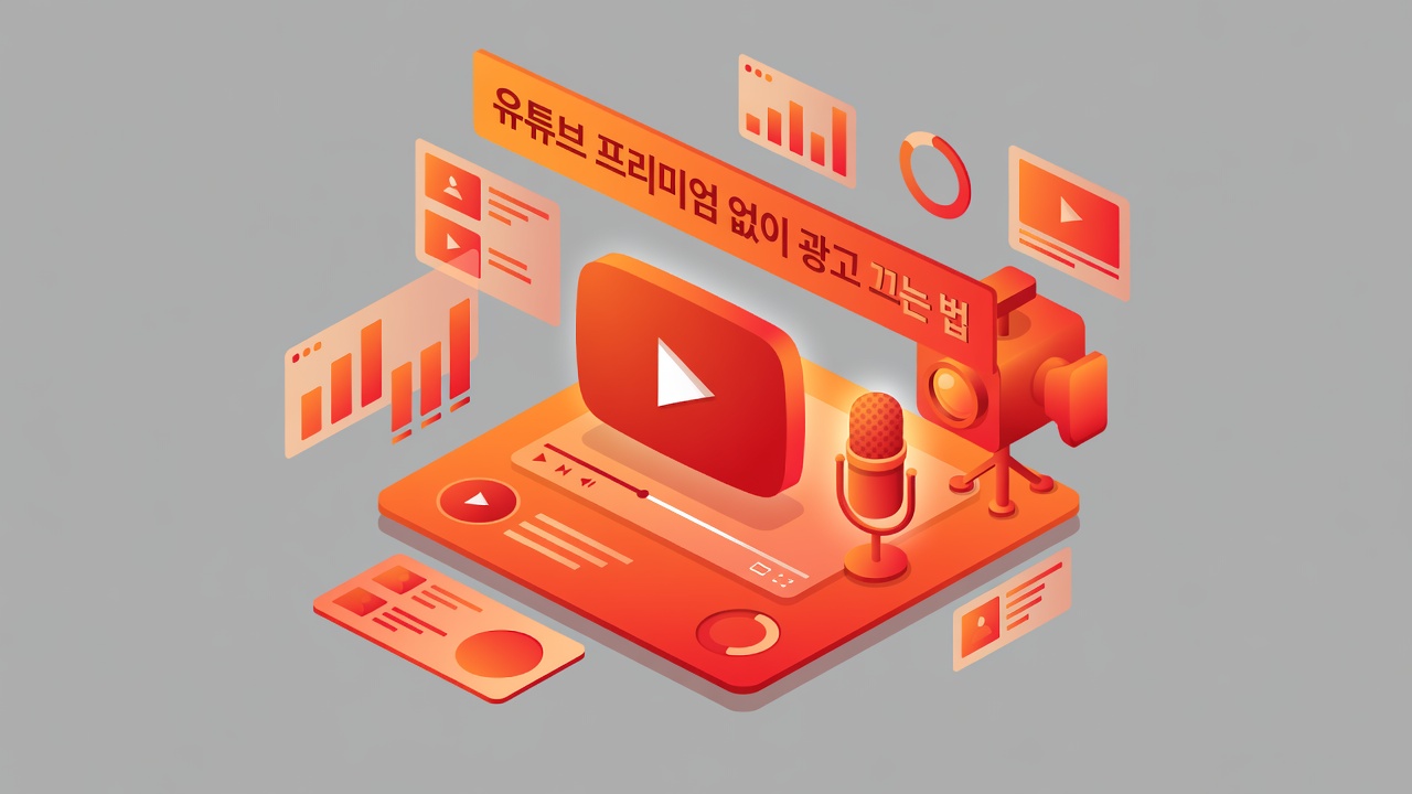 유튜브 프리미엄 없이 광고 끄는 법 유튜브 프리미엄 없이 광고 끄는 법