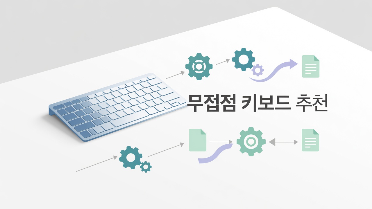 무접점 키보드 추천 무접점 키보드 추천