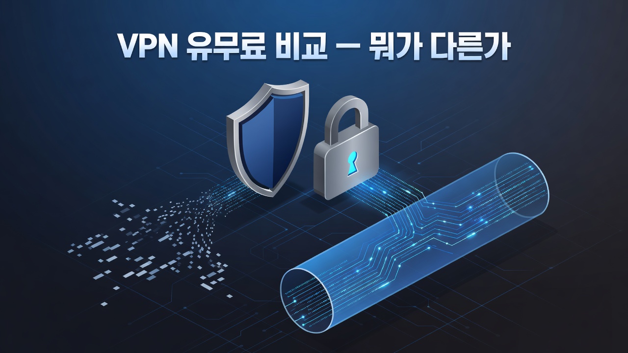 1 무료 VPN과 유료 VPN 뭐가 다른가