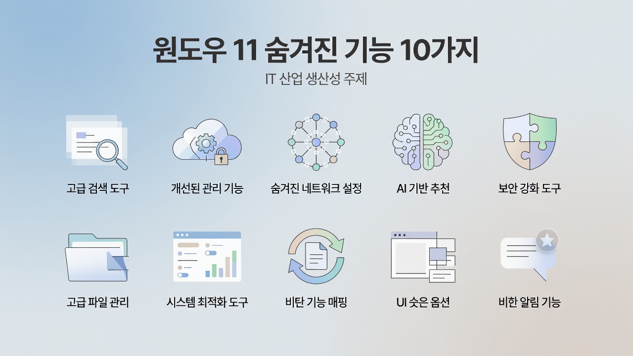윈도우 11 숨겨진 기능 10가지 윈도우 11 숨겨진 기능 10가지