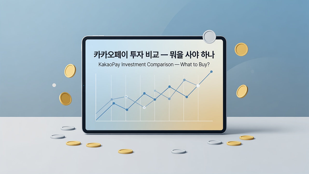 카카오페이 투자 비교 — 뭘 사야 하나 카카오페이 투자 비교 — 뭘 사야 하나