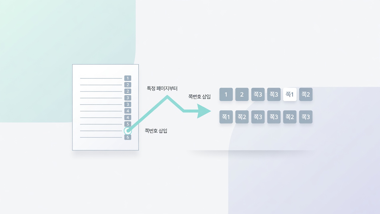 1 구역 나누기로 문서를 둘로 쪼개기